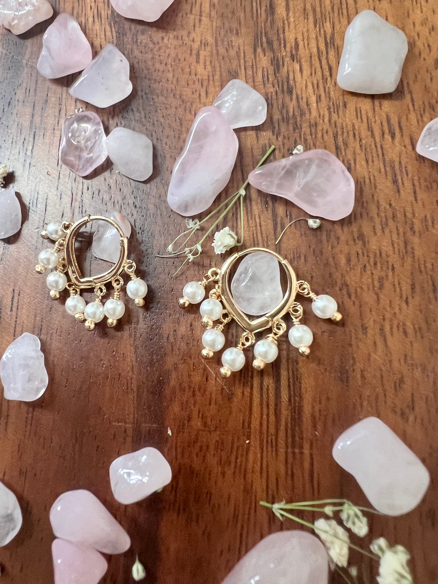 Brazilian Collection Petite Pearl Dangling Earrings