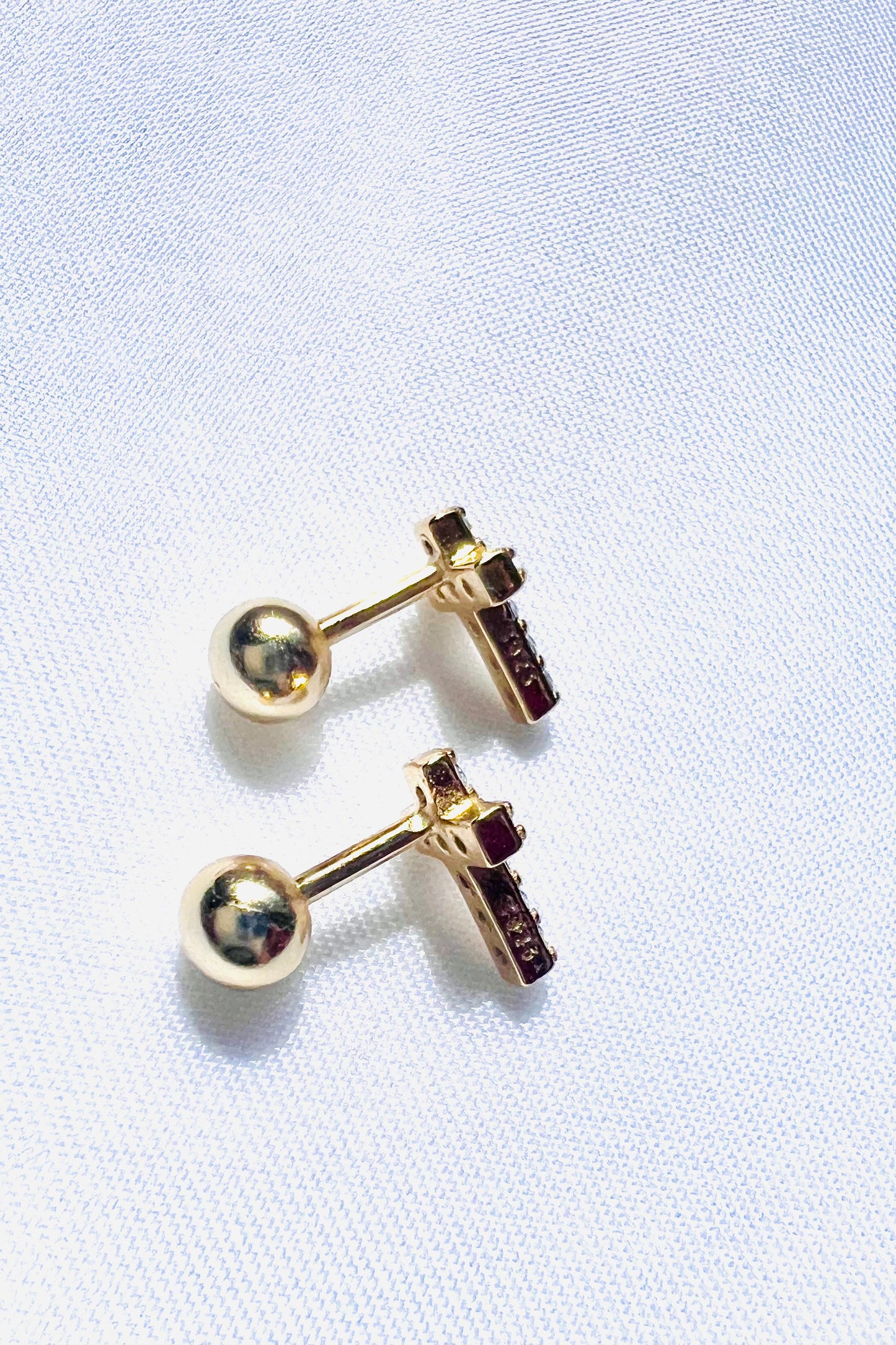 Cross Stud Earrings
