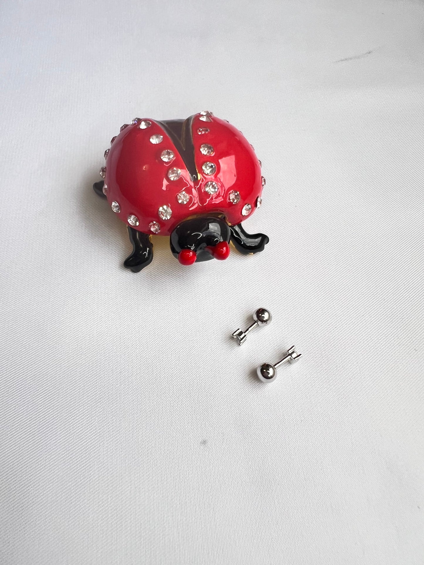 Silver Plated CZ Stud