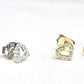 Stud Heart Shape  with Zirconia Silver