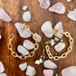 Hoop Chain Design Earring