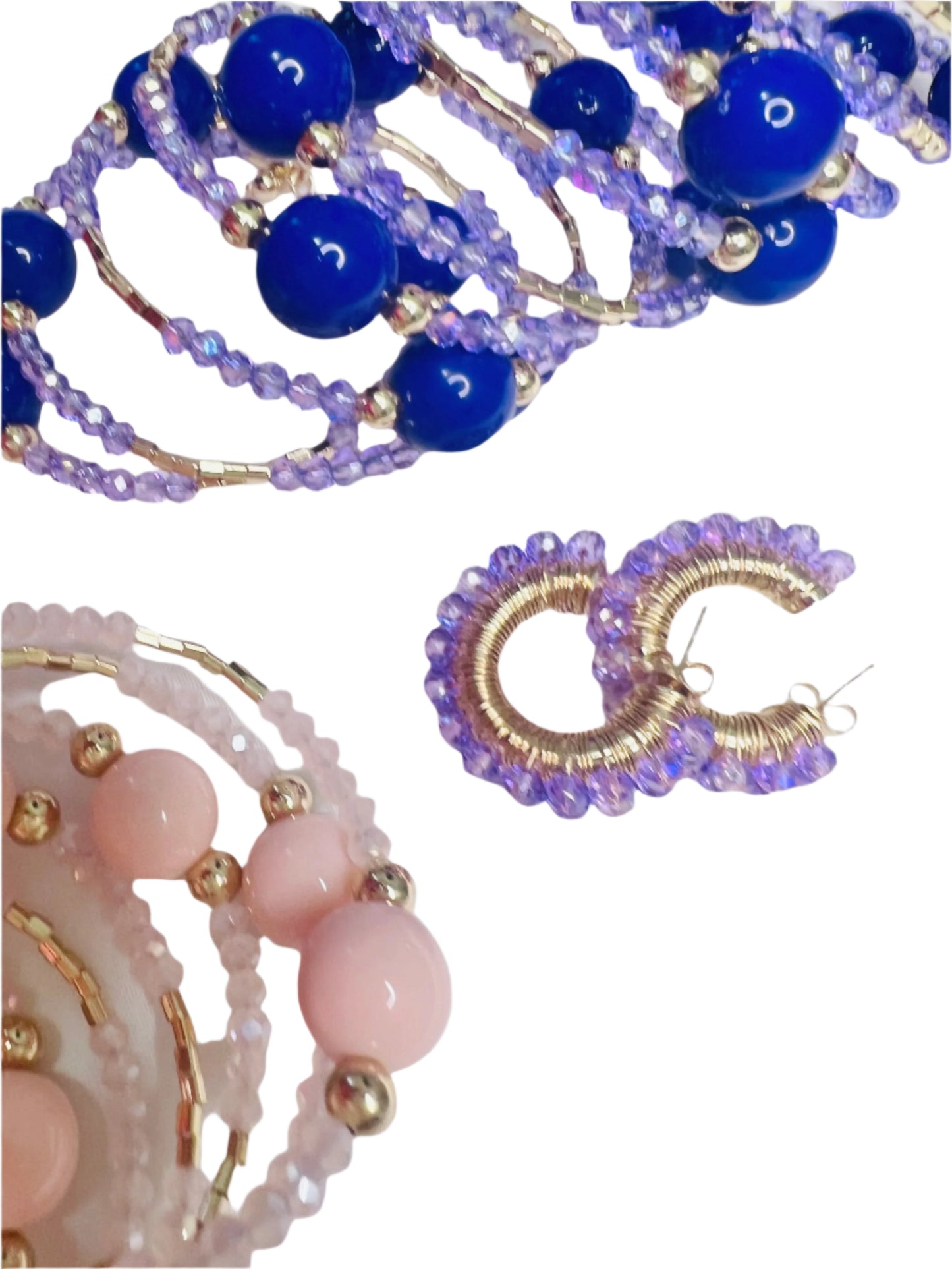 Lilac Blooming  Earrings