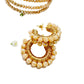 Beige Blooming  Earrings