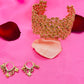 Petite Flower Cuff Bracelets