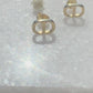 Pure Gold Stud Earrings D style